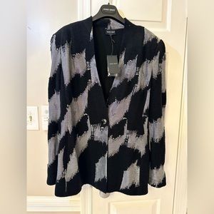 Brand new with tags Single-breasted Giorgio Armani jacket. Size 48/ US 14